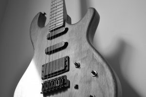 Guitar Black and White